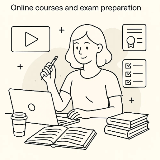 Student using Exam Padi